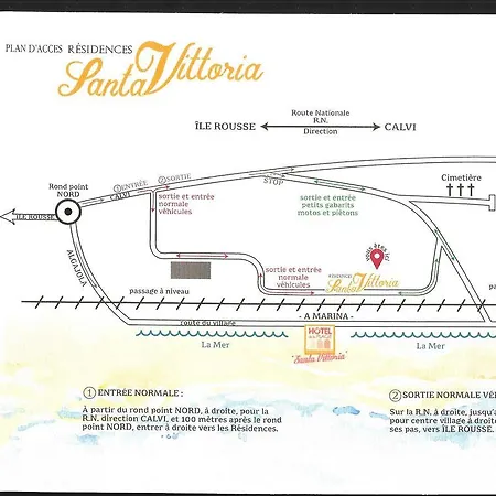 Residences Santa Vittoria * Algajola (Corsica)